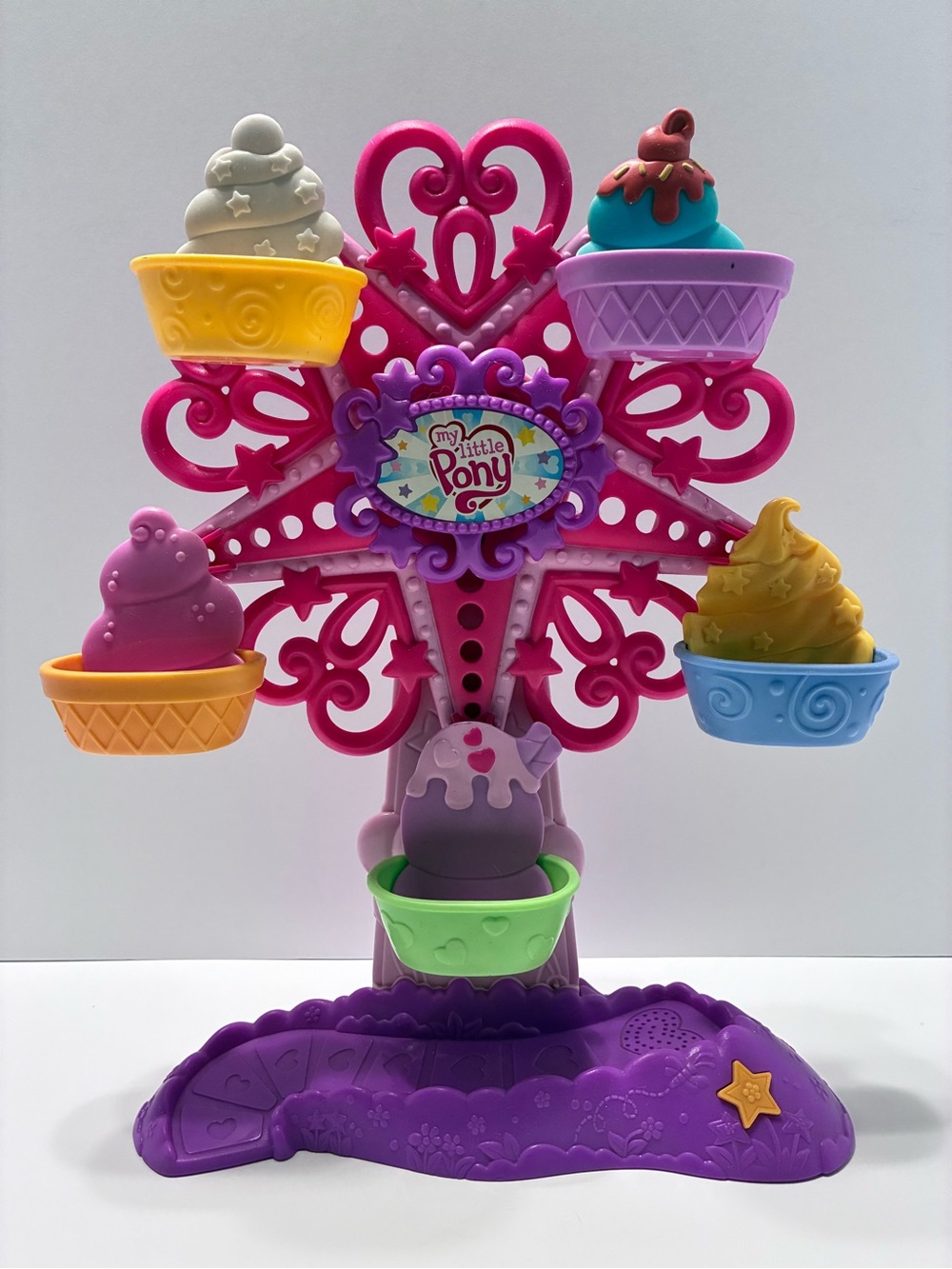 2009 My Little Pony Ponyville Musical FERRIS WHEEL Pinkie Pie WORKS